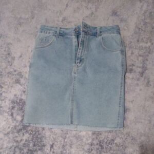 NWT H&M | Blue Knee-Length Pencil Skirt